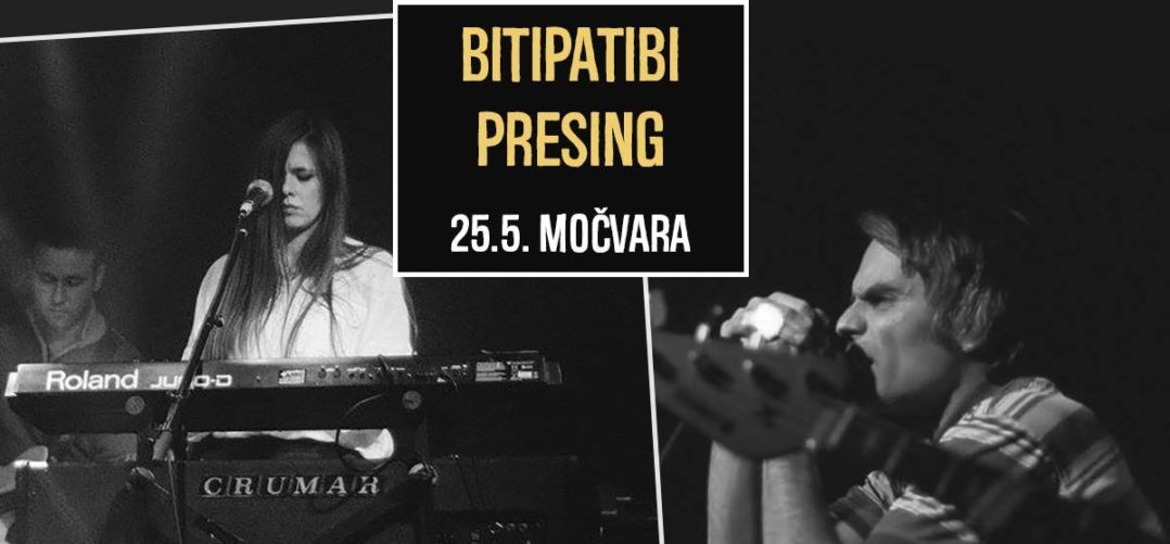 bitipatibi i presing u močvari plakat