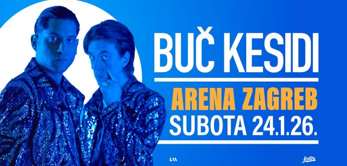 Buč Kesidiju se u Areni pridružuju Nika Turković, Devito i Joker Out