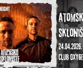 Atomsko Sklonište krajem travnja u osječkom klubu Oxygene