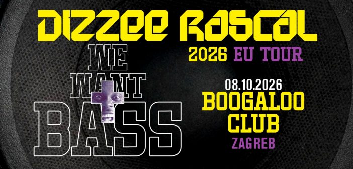 Grime legenda Dizzee Rascal početkom listopada dolazi u Boogaloo