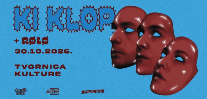 RØLØ otvara veliki Ki Klopov koncert u Tvornici kulture