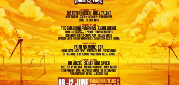 Nova Rock 2027 najavljuje prve headlinere: The Smashing Pumpkins, Faith No More, Die Toten Hosen i Die Ärzte